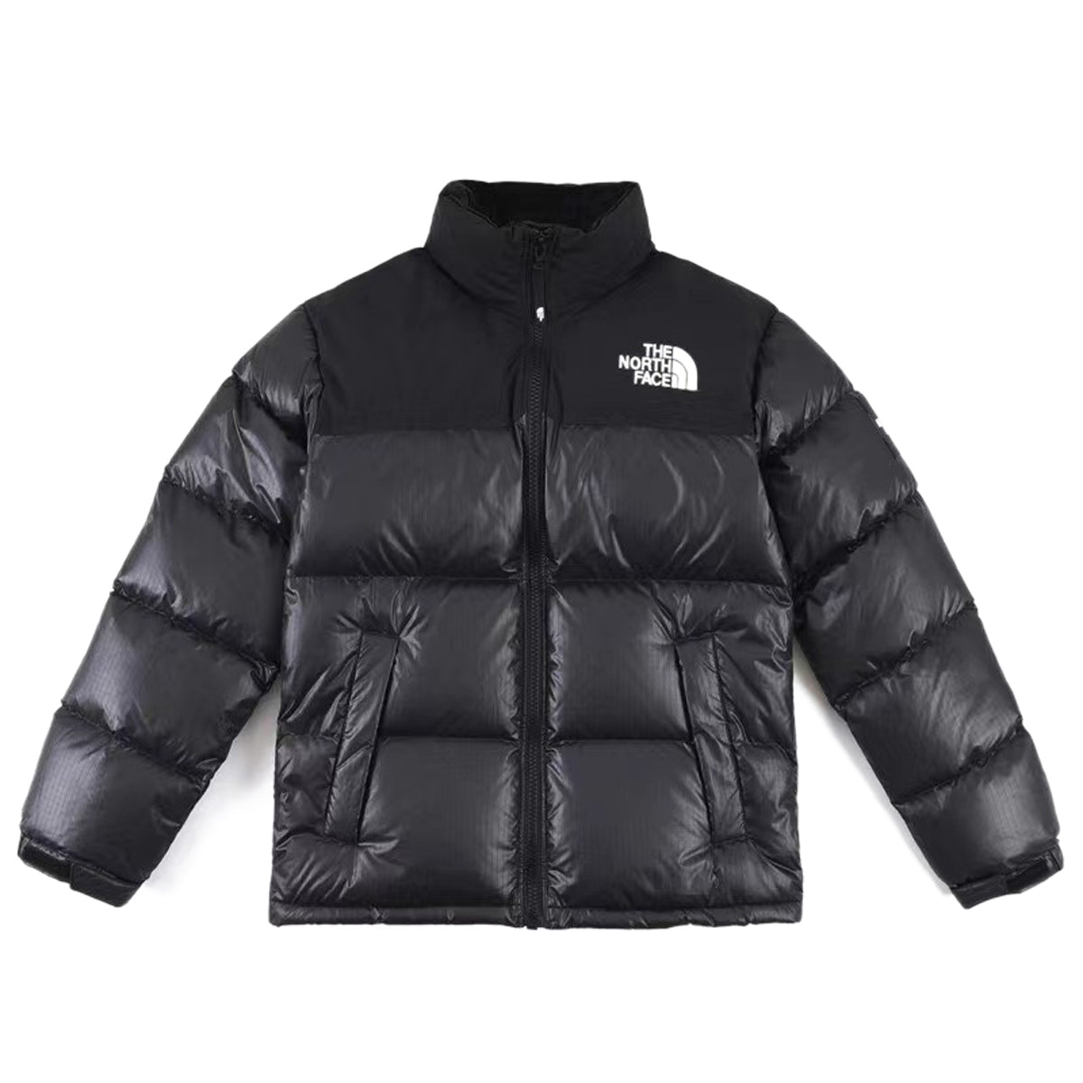The North Face 1996Oversized Puffer Jacket Black Puffer Jacket Men's & Women's - Black