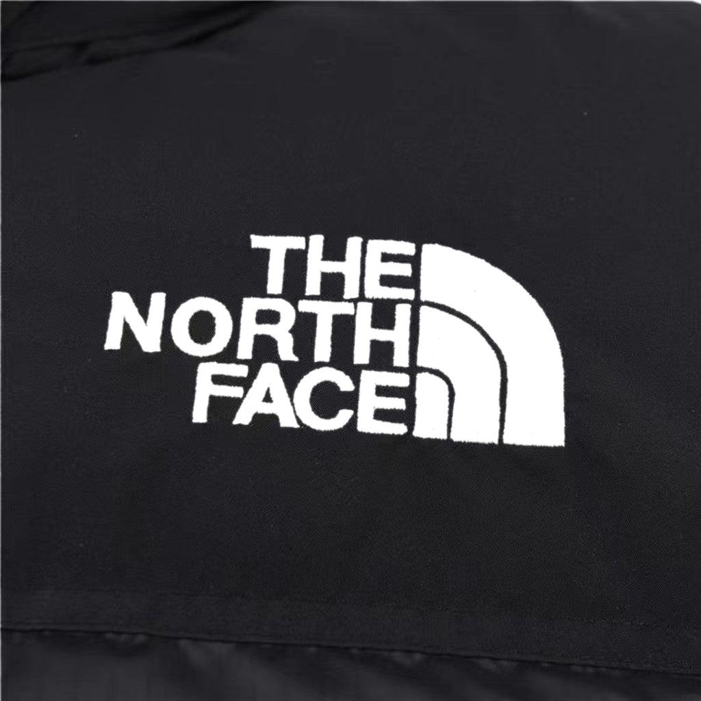 The North Face 1996Oversized Puffer Jacket Black Puffer Jacket Men's & Women's - Black